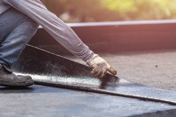 Professional Emergency Waterproofing technician working in Wheatfield, IN